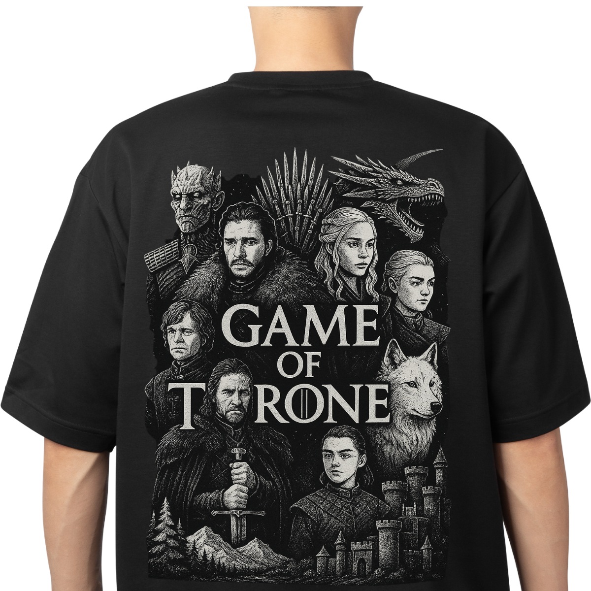 game of thrones (1) game of thrones over sized t shirt