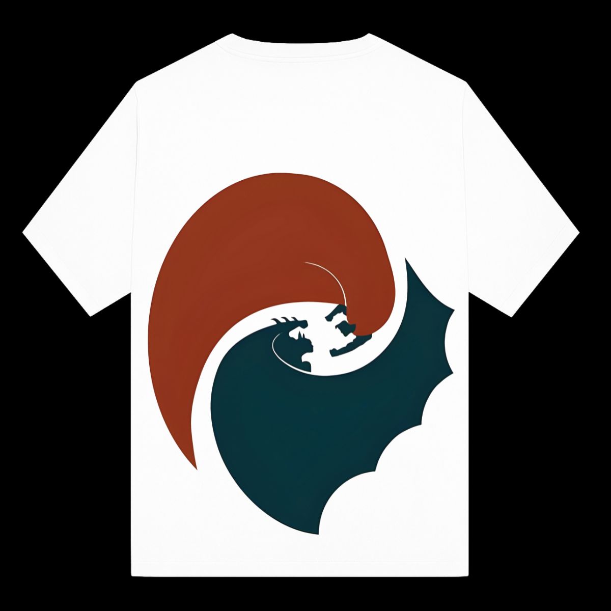 bat man and superman (4) batman and superman printed oversized t shirt