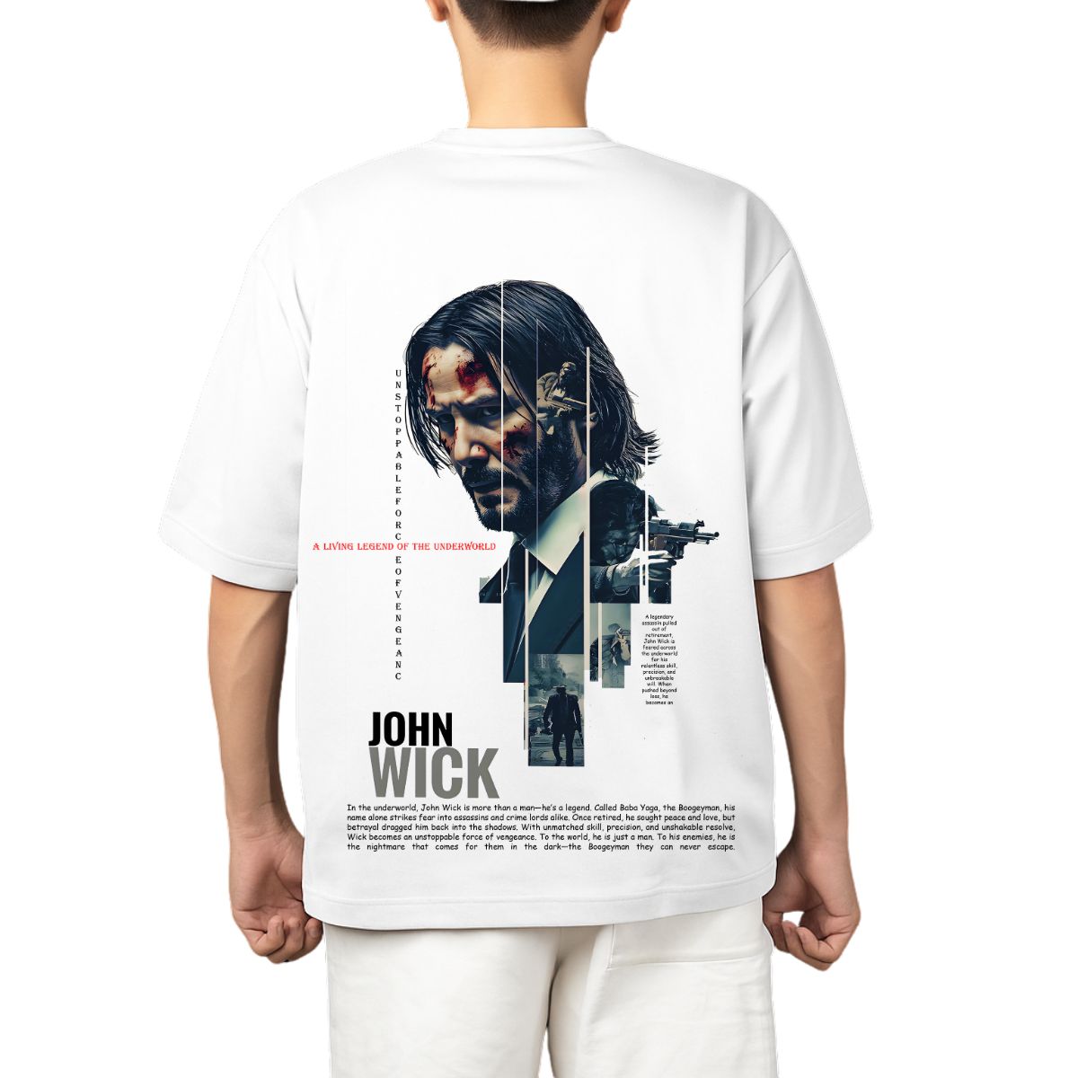 Oversized Custom T-Shirt – Movie – Jhon Wick