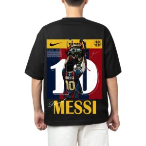 Oversized Custom T-Shirt – Football – Messi