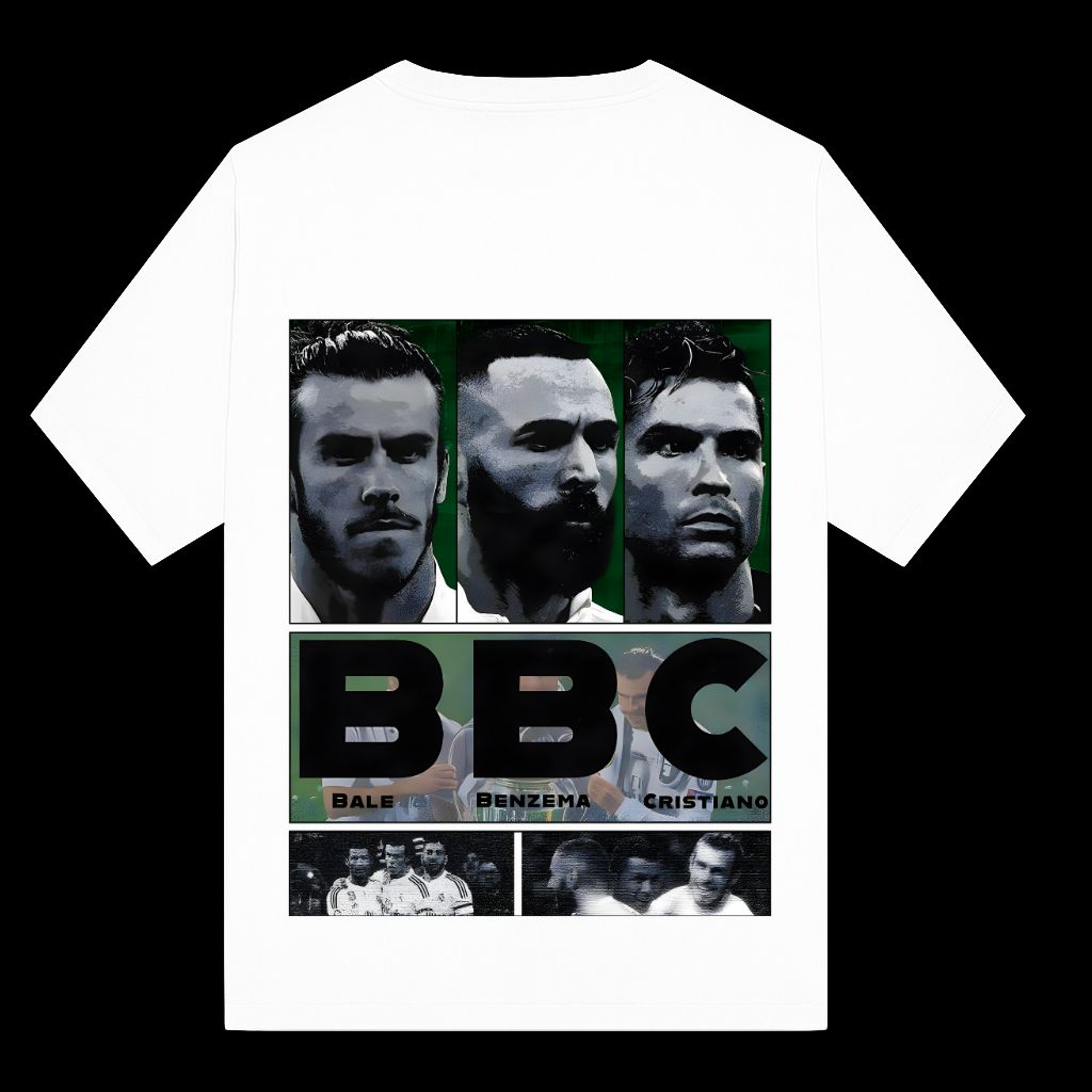 Bale Benzema Cristiano (3) Football – Bale Benzema Cristiano oversized t shirt
