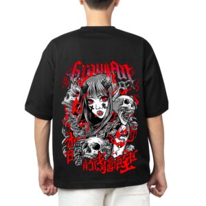 Dark Manga oversized t shirt
