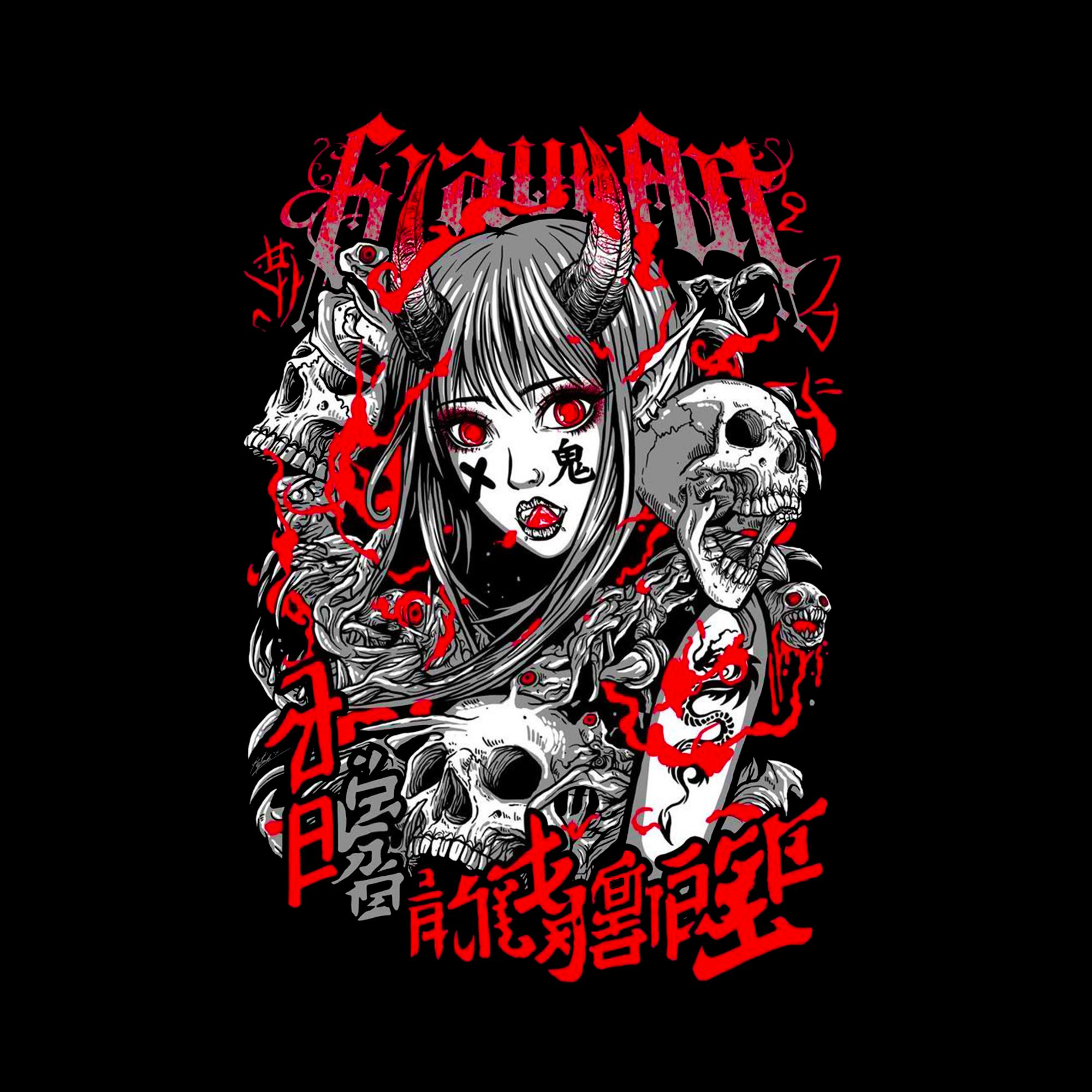 Dark Manga Dark Manga oversized t shirt