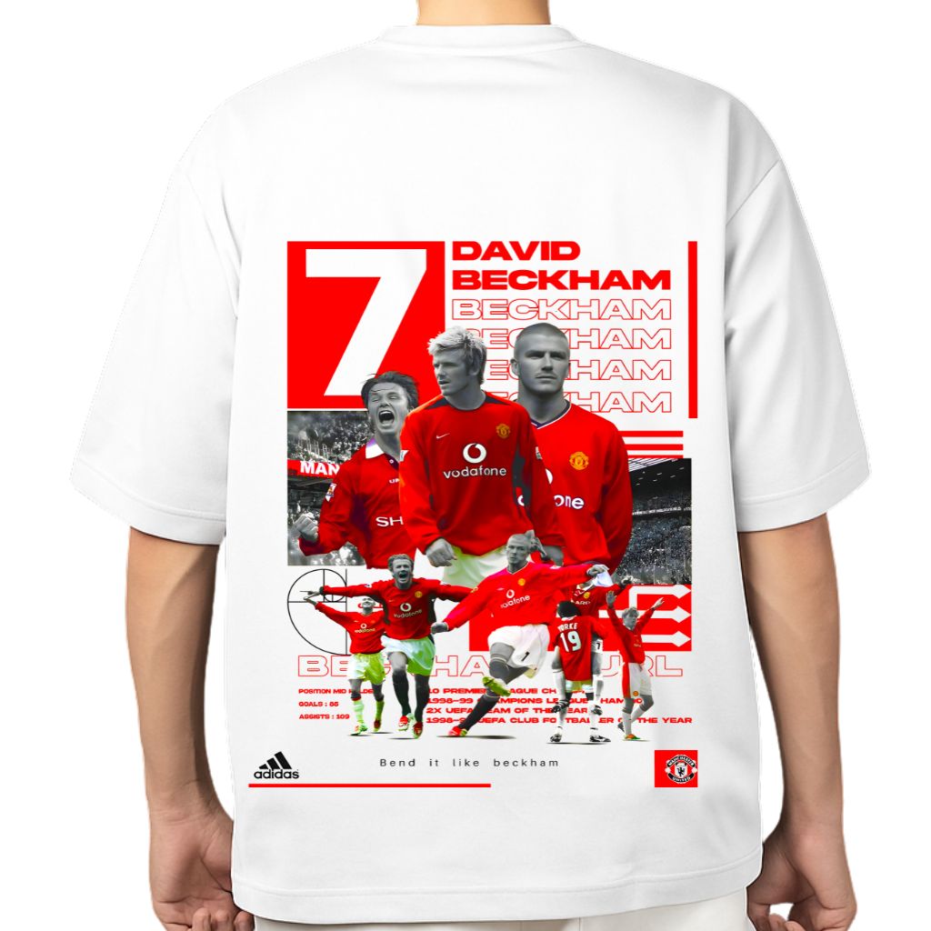 David Beckham (1) Football – David Beckham oversized t shirt