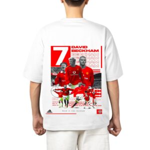 Football – David Beckham oversized t shirt