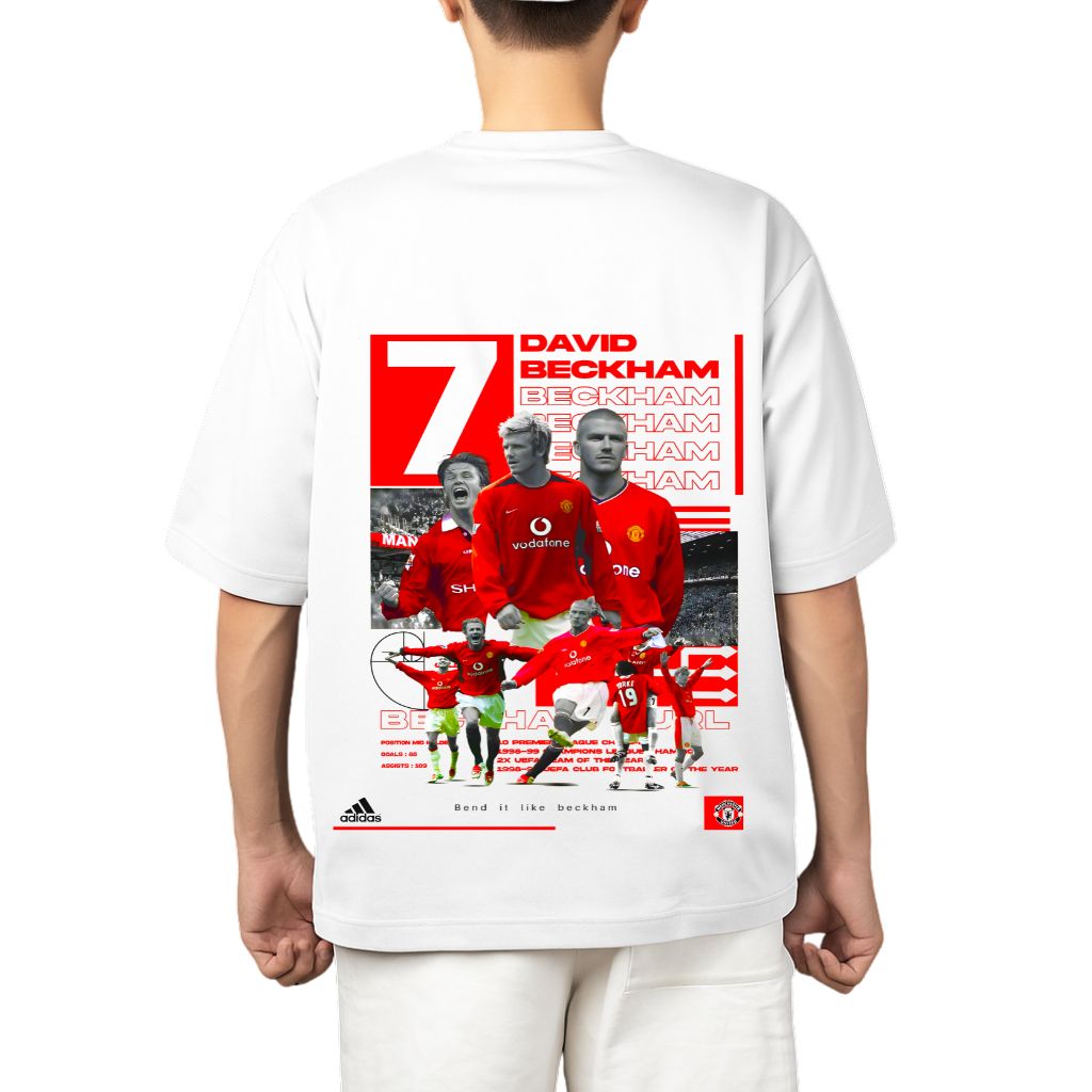David Beckham (2) Football – David Beckham oversized t shirt