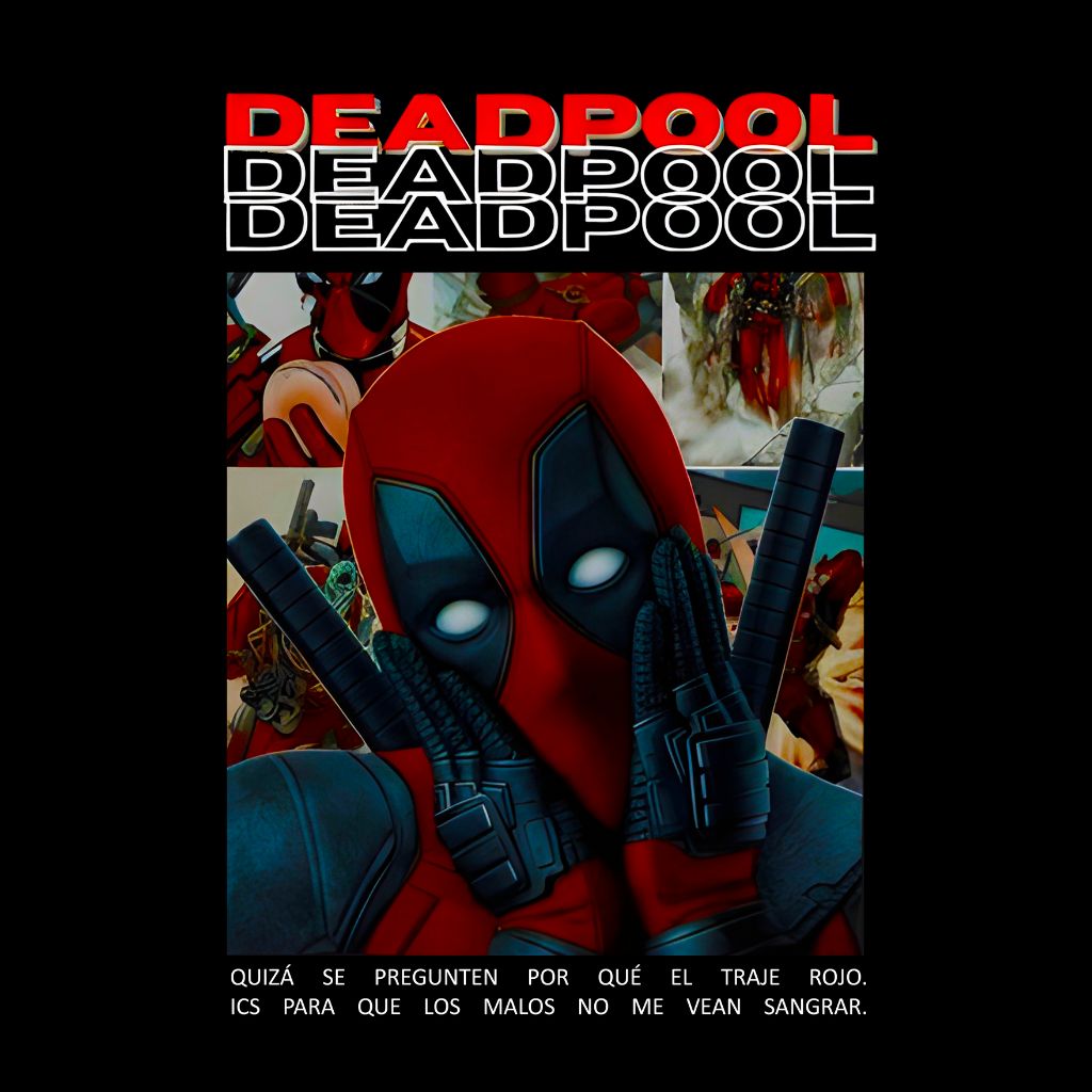 Marvel – Dead Pool oversized t shirt