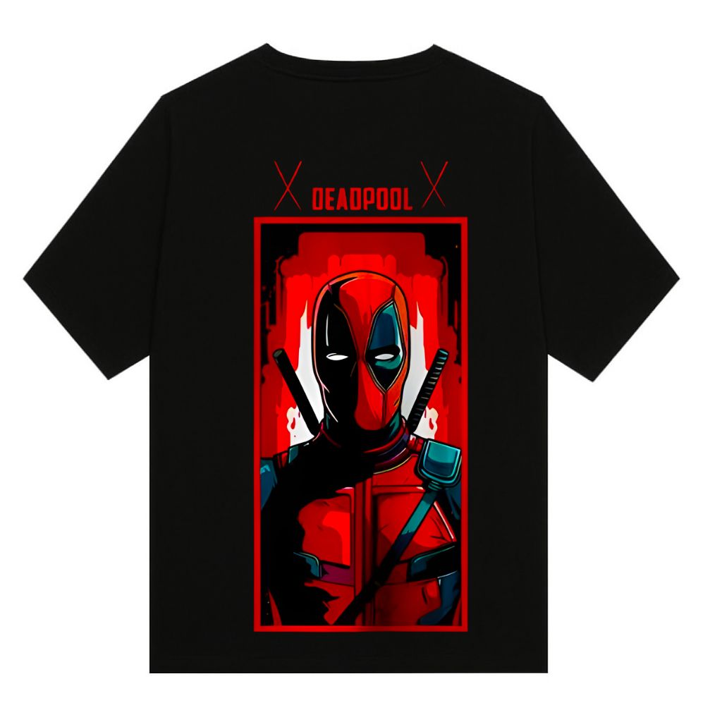 Dead Pool (7) Marvel – Dead Pool - oversized t shirt