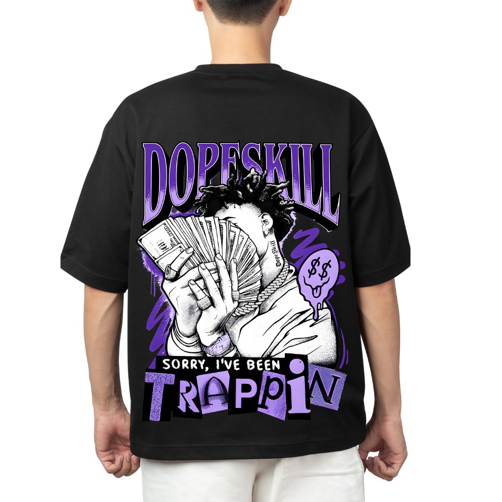 oversized t shirt print of Custom Drop-Skill