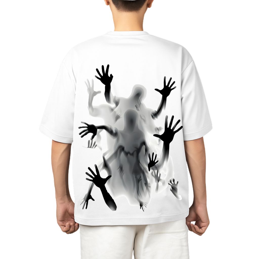Ghosted oversized t shirt