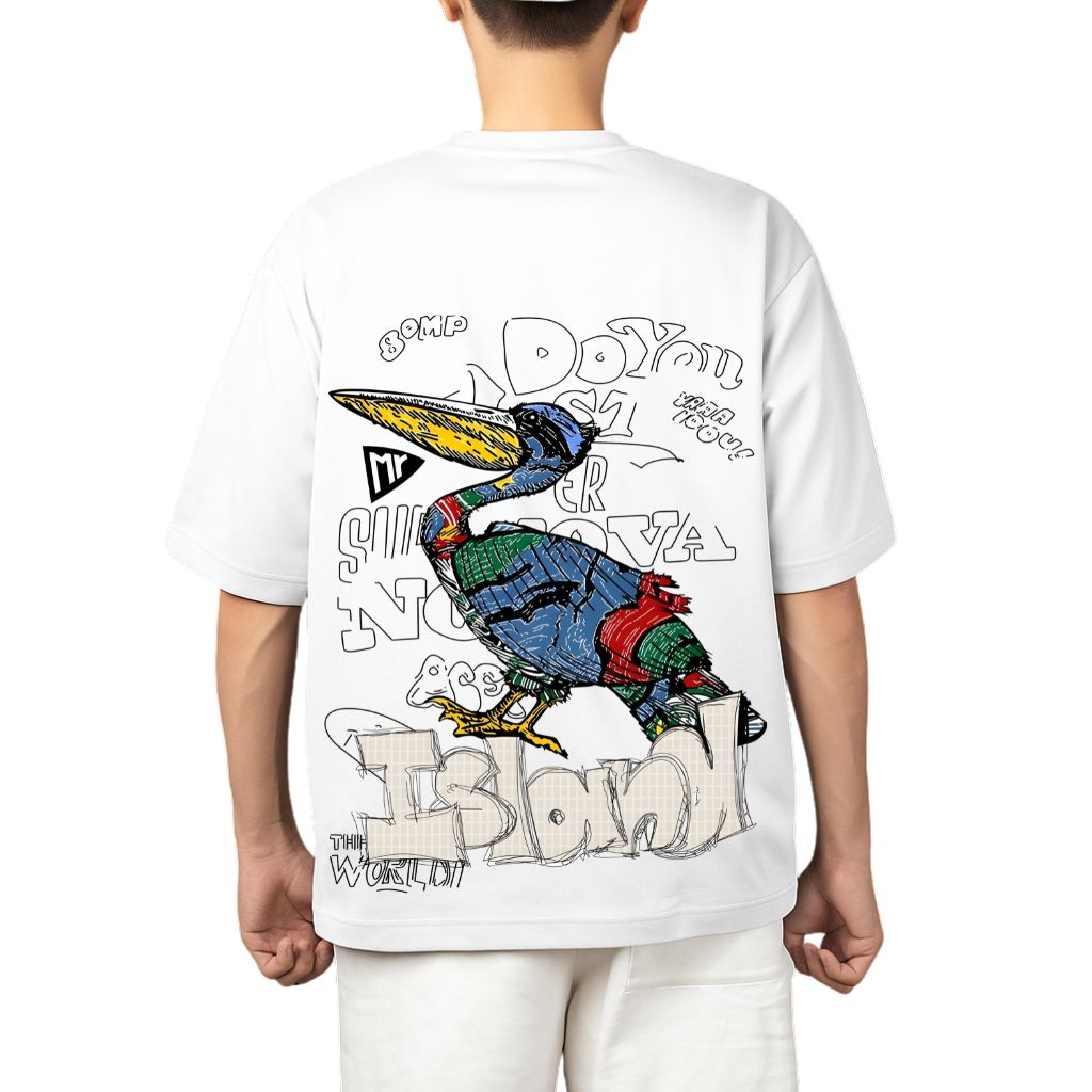 Island oversized t shirt