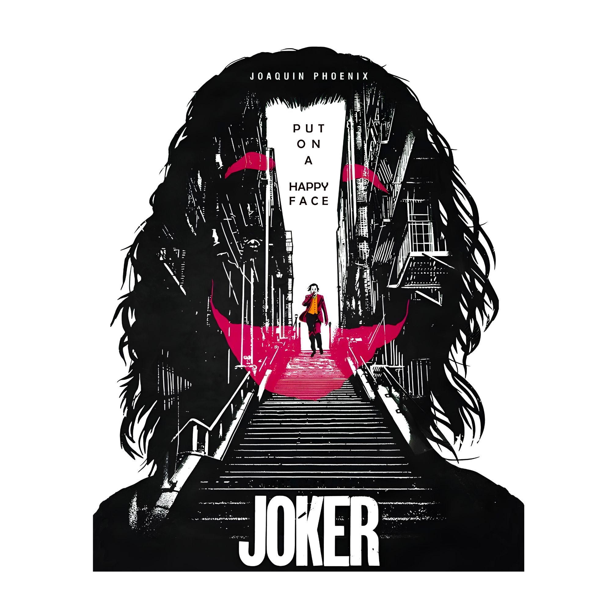 Joker Movie – Joker oversized t shirt