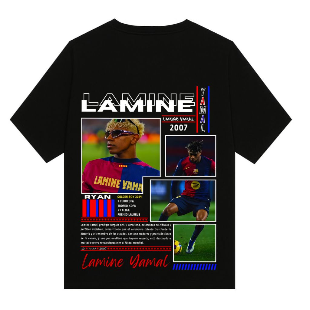 Lamine (1) Football – Lamine oversized t shirt