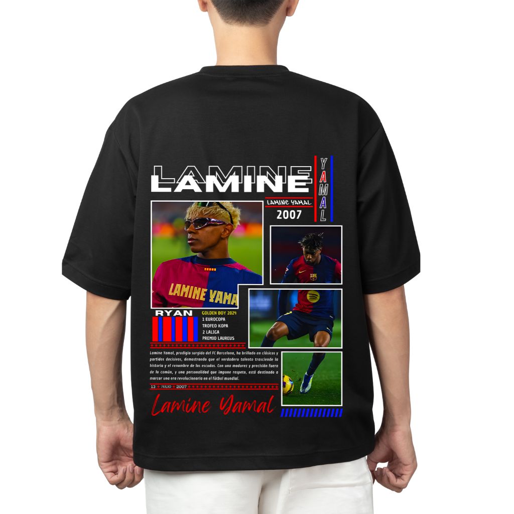 Lamine (2) Football – Lamine oversized t shirt