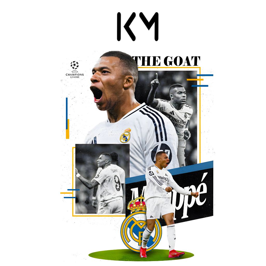 Mbappe Football – Mbappe oversized t shirt