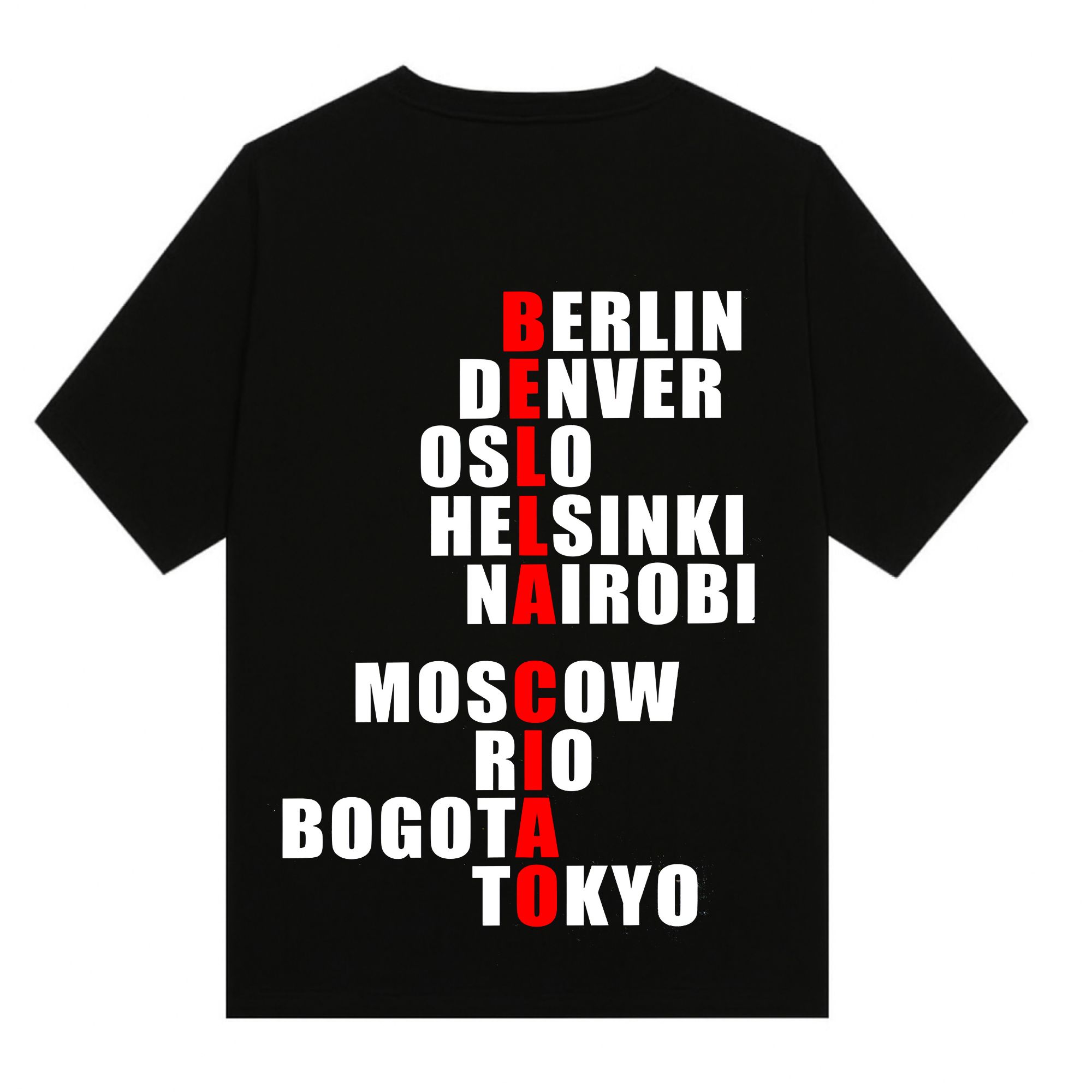 Money Heist (1) money heist oversized t shirt