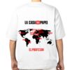 Money Heist (1) Web Series - Money Heist oversized t shirt