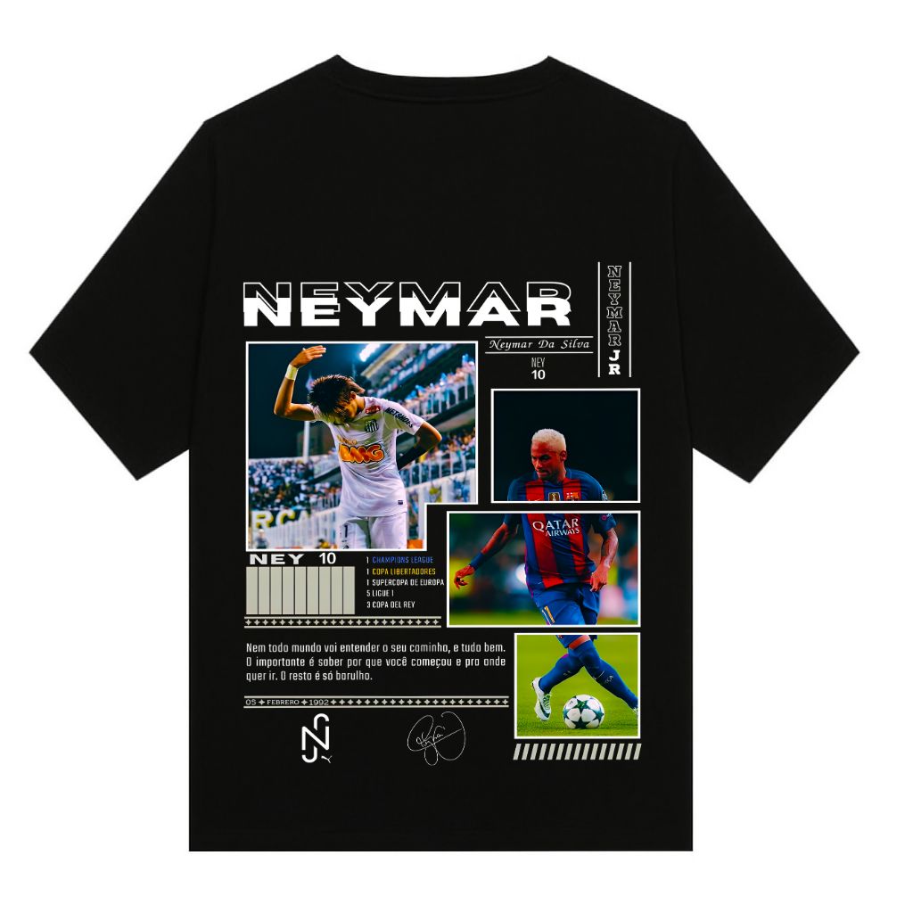 Football – Neymar - oversized t shirt
