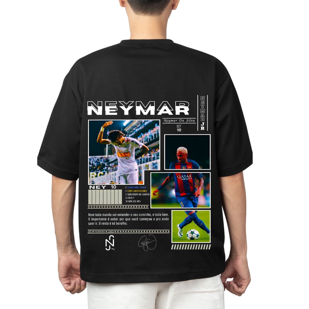 Football – Neymar - oversized t shirt