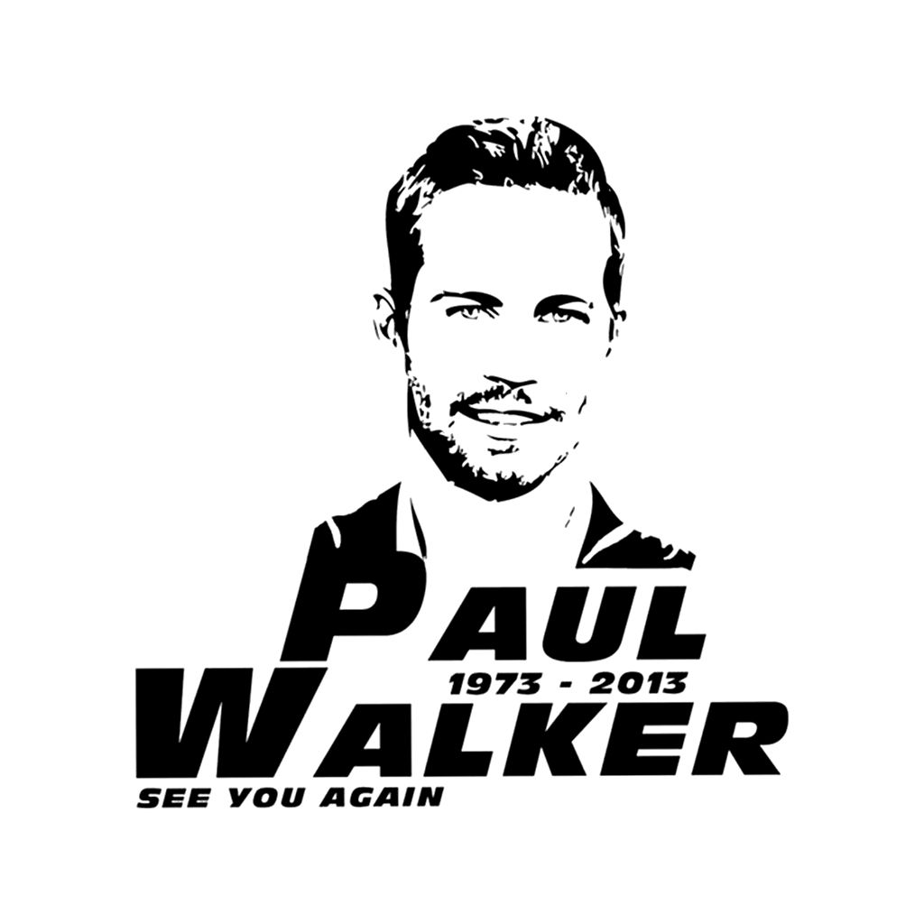 Paul Walker (4) Movie – Fast and Furious - Paul walker - oversized t shirt