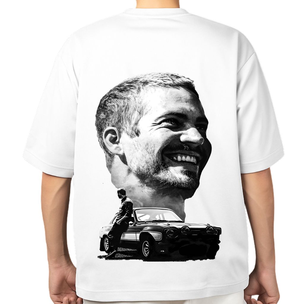 Paul walker (1) Movie – Fast and Furious - Paul walker oversized t shirt