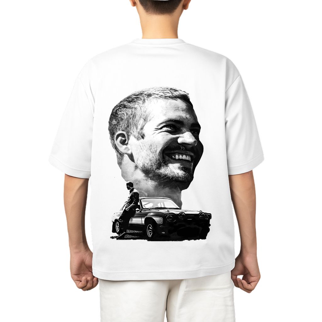 Movie – Fast and Furious - Paul walker oversized t shirt