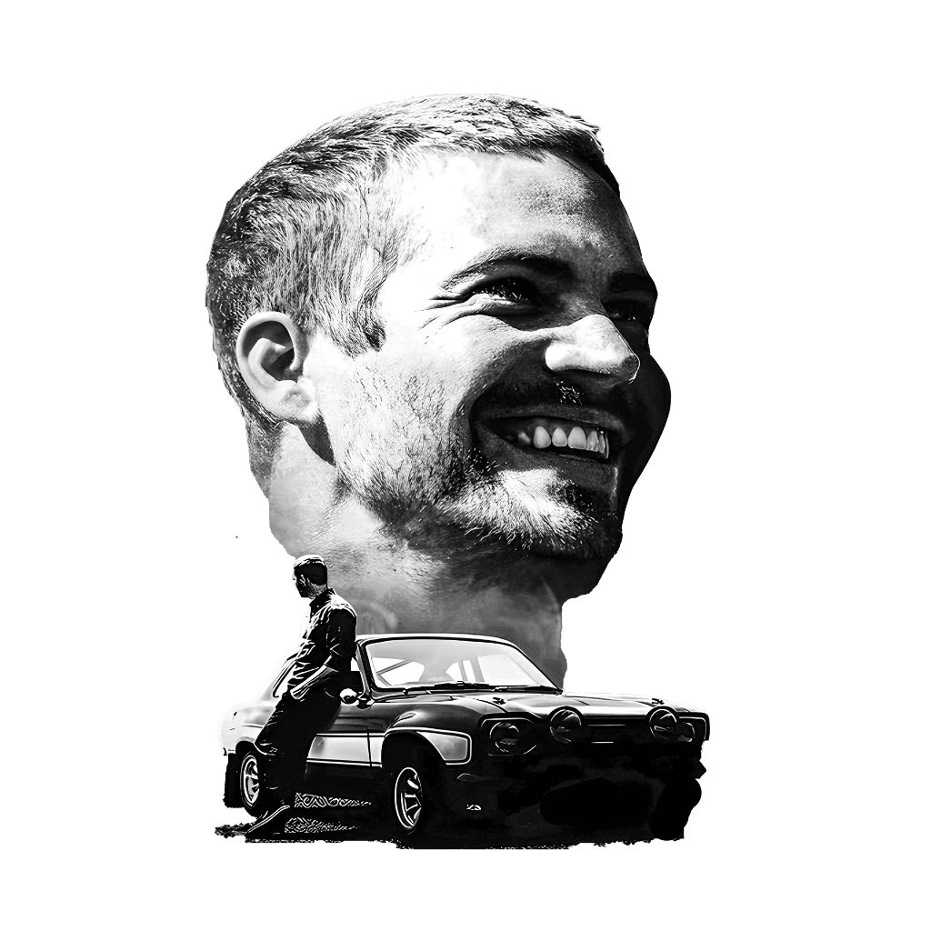 Paul walker Movie – Fast and Furious - Paul walker oversized t shirt