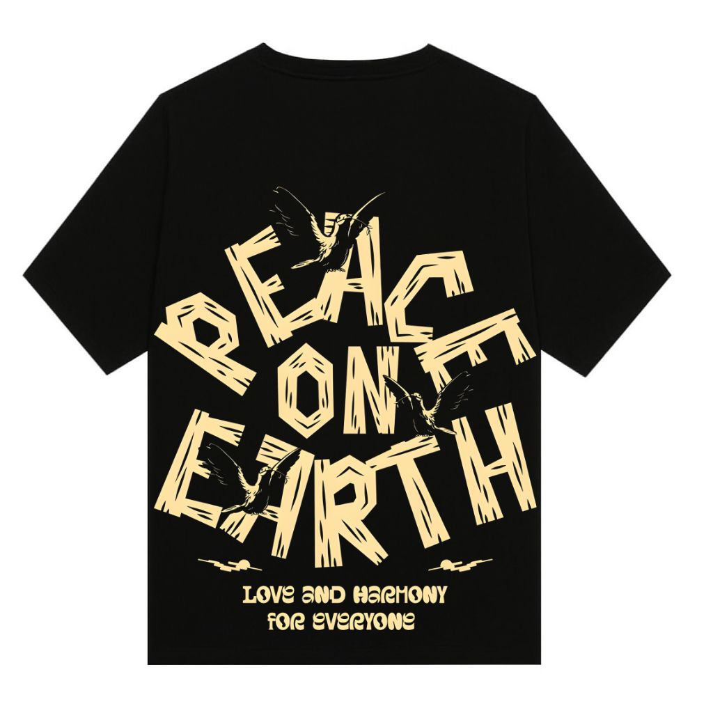 Peace on Earth (1) Peace on Earth oversized t shirt