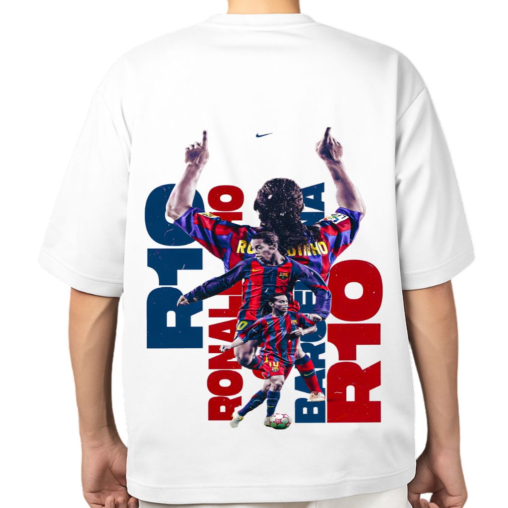 _Ronaldinho (1) Football – Ronaldinho oversized t shirt