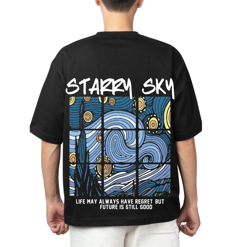 Starry Sky oversized t shirt