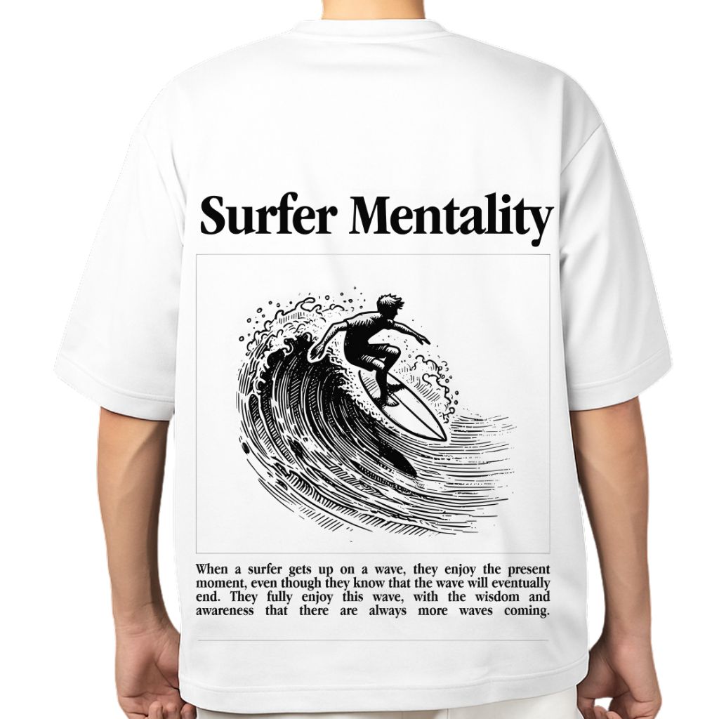 Surf Mentality over sized t shirt