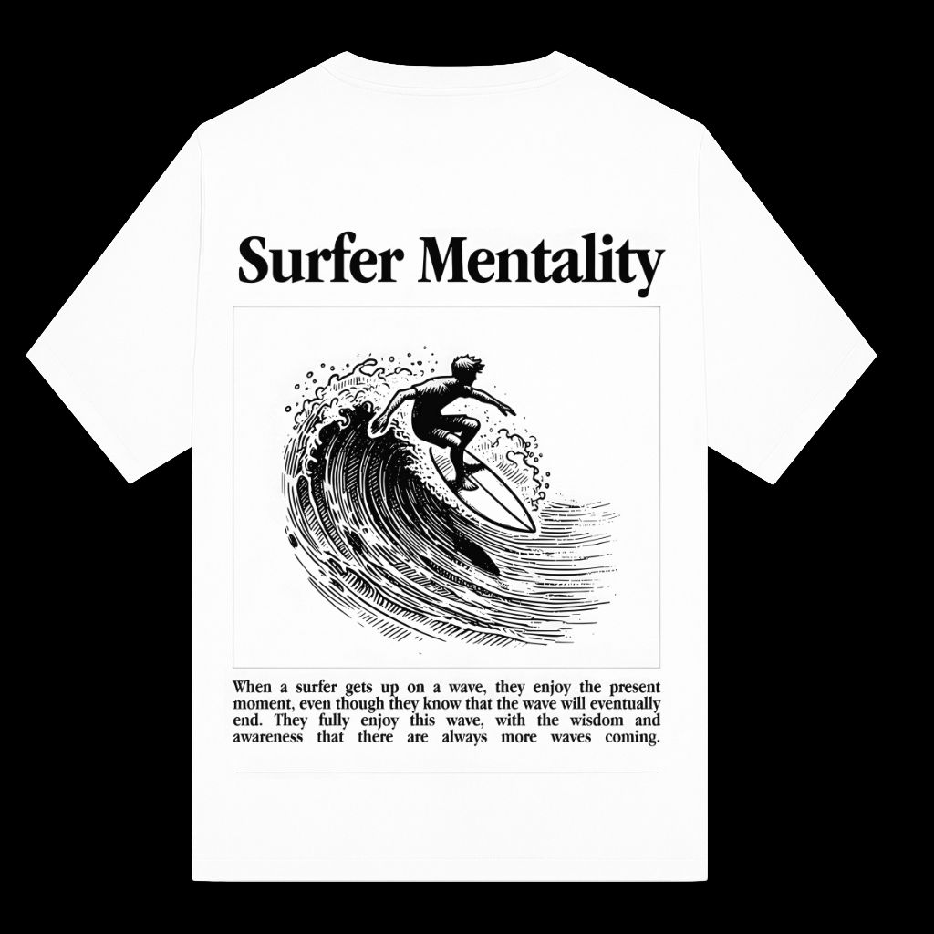 Surf Mentality over sized t shirt