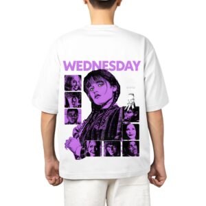 Web Series - Wednesday oversized t shirt