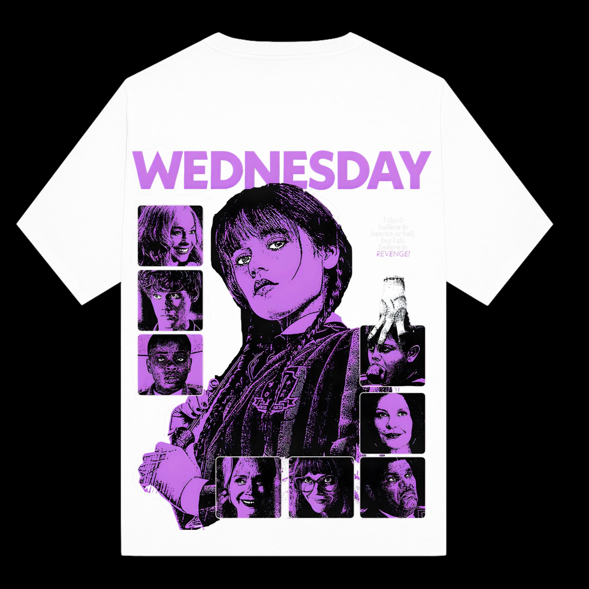 Wednesday (3) Web Series - Wednesday oversized t shirt