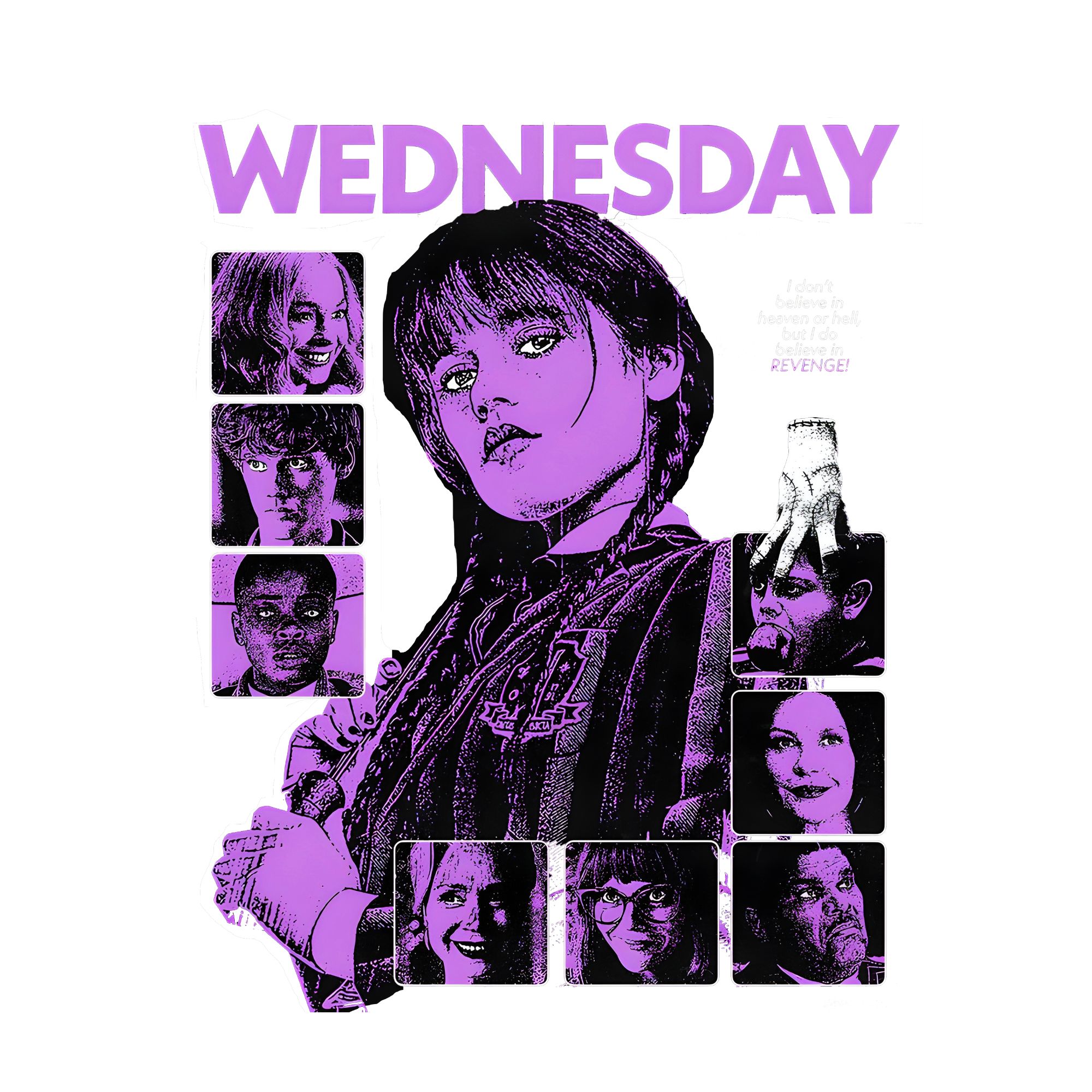 Wednesday Web Series - Wednesday oversized t shirt