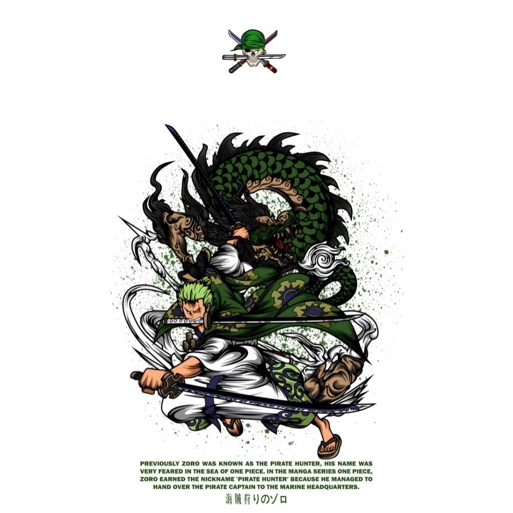 Zora oversized t shirt of anime zora