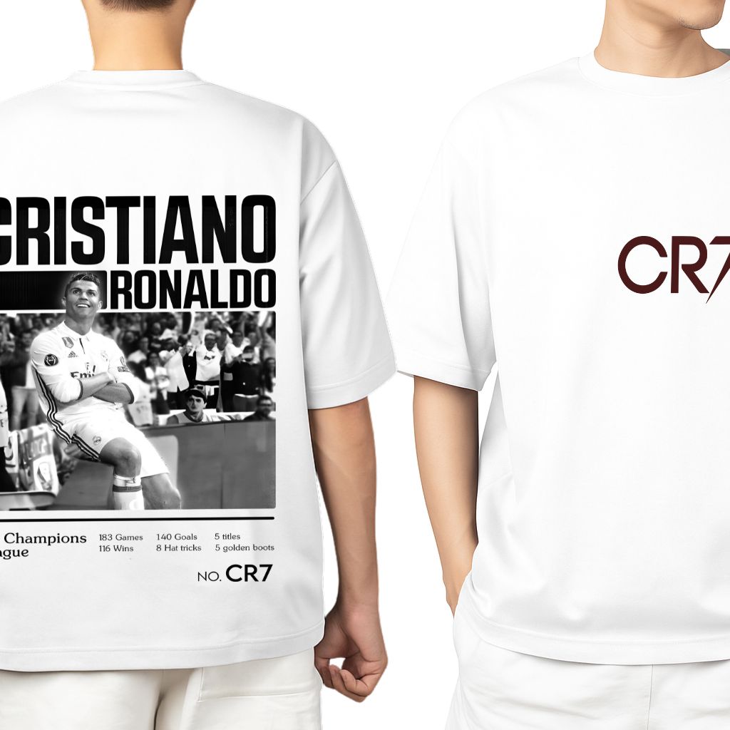 Football – Cristiano Ronaldo - oversized t shirt