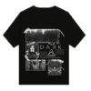 dark over sized t shirt