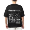 dark over sized t shirt