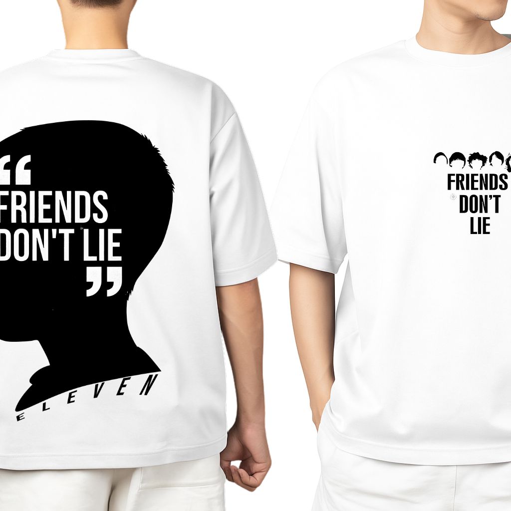 Oversized Custom T-Shirt – Web Series - Stranger Things