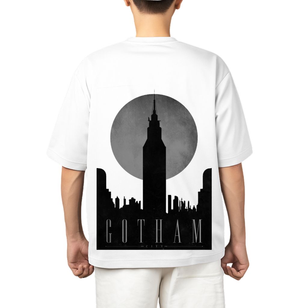 Oversized Custom T-Shirt – DC – Batman - Gotham