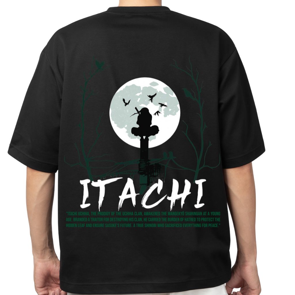 itachi (3) Anime - Itachi oversized t shirt