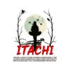 Anime - Itachi oversized t shirt