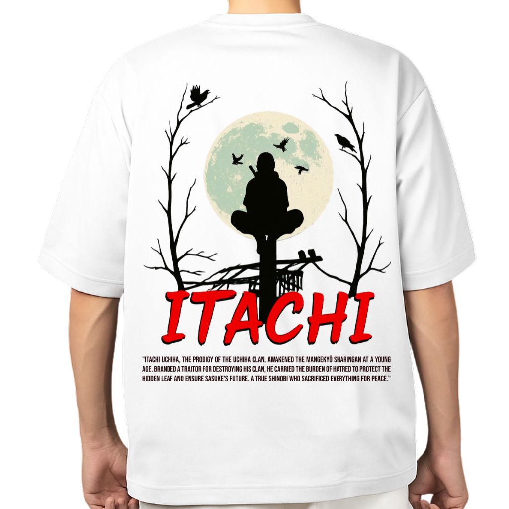 itachi (5) Anime - Itachi oversized t shirt
