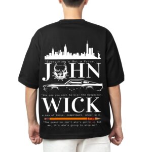 Web Series - Jhon Wick - 2 oversized t shirt