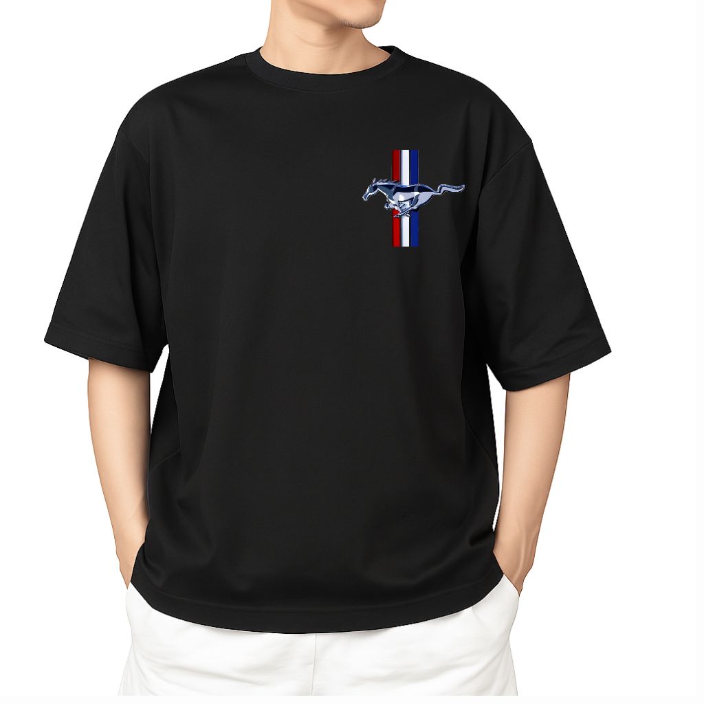 mustang (2) mustang design oversized t shirt