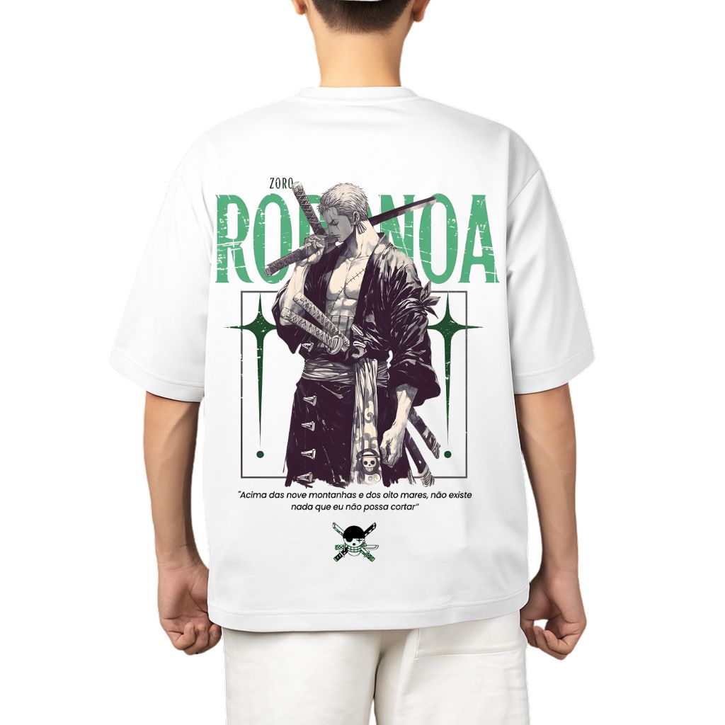 rorona (2) Anime - Roronoa Zoro - oversized t shirt