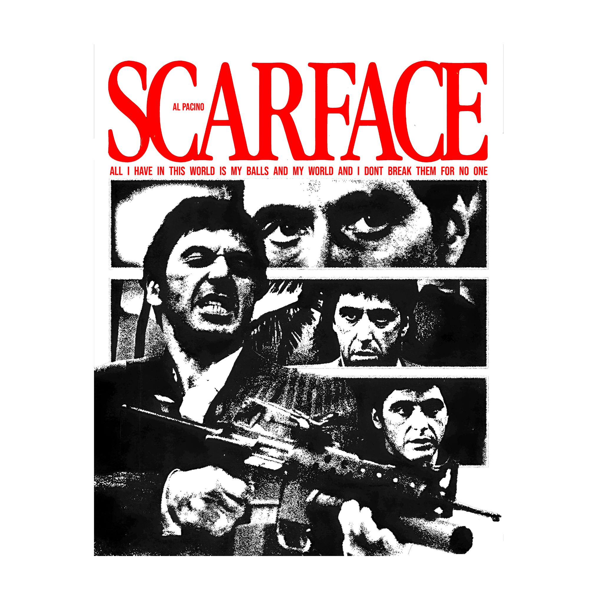 scarface Movie – Scarface oversized t shirt design
