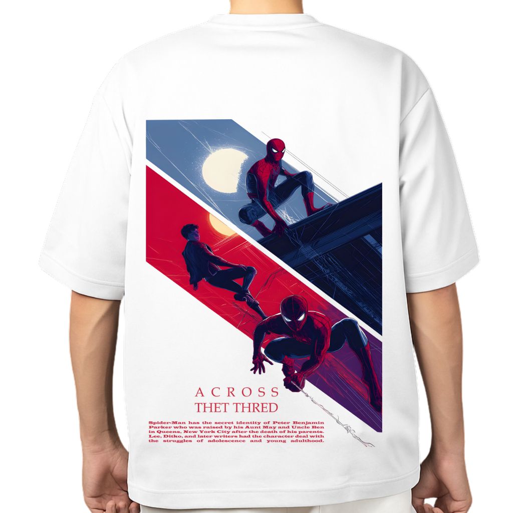 spiderman (1) spiderman oversized t shirt