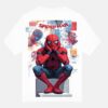 oversized printed t shirt of marvel spiderman